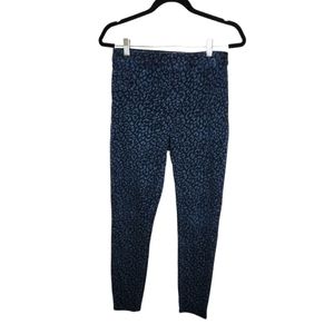 Spanx Jean-ish Leopard Denim Leggings